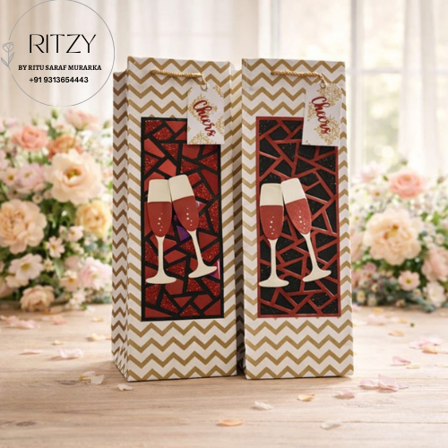 WINE BOTTLE BAGS 250-14X5X4